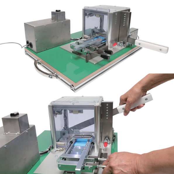 安全装置付きカッター（業務用）｜成形品の切断・内部検査向け